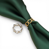 Infinity Scarf Buckle Ring