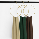 Large Gold Round Scarf Hanger
