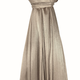 Shimmer Sheen Ribbed Plain Veil Scarf