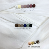 Round Scarf Magnets (12 magnets per pack)- 17 Colors