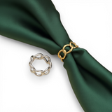 Infinity Scarf Buckle Ring