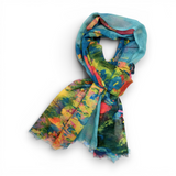 Summer Garden Cotton Modal Scarf