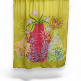 VC Flower Vase Cotton Blend Scarf