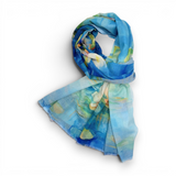 Lily Pond Cotton Modal Scarf