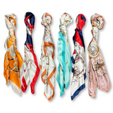 Jewellery Pattern Silk Touch Square Scarf