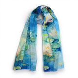 Lily Pond Cotton Modal Scarf