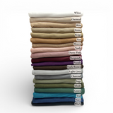 Fine Jersey Plain Large Scarf - 20 Colors