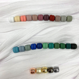 Round Scarf Magnets (12 magnets per pack)- 27 Colours