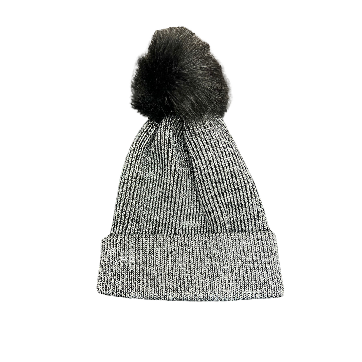 Glitter Pom Pom Beanie Hat