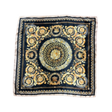Golden Pattern Silk Touch Square Scarf