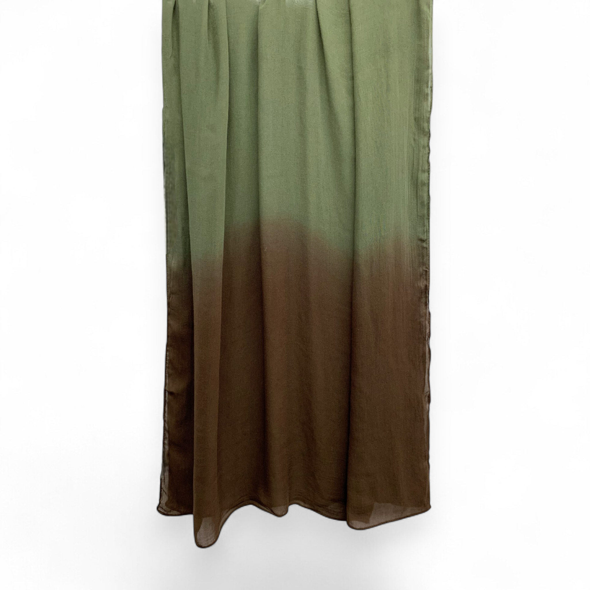 Pistachio / Dark Brown