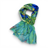 Iris Cotton Modal Scarf