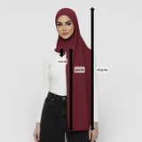 Plain Instant Jersey Hijab - 10 Colors
