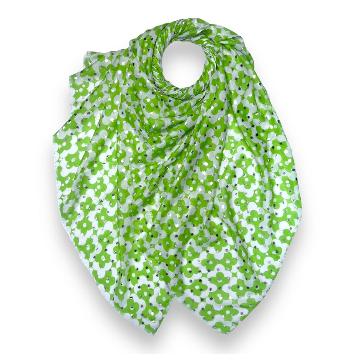 Clover Print Scarf