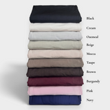 Liquid Jersey Stretchy Plain Scarf - 10 Colors