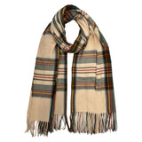 Tartan Woven Winter Scar