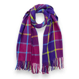 Festive Check Winter Scarf