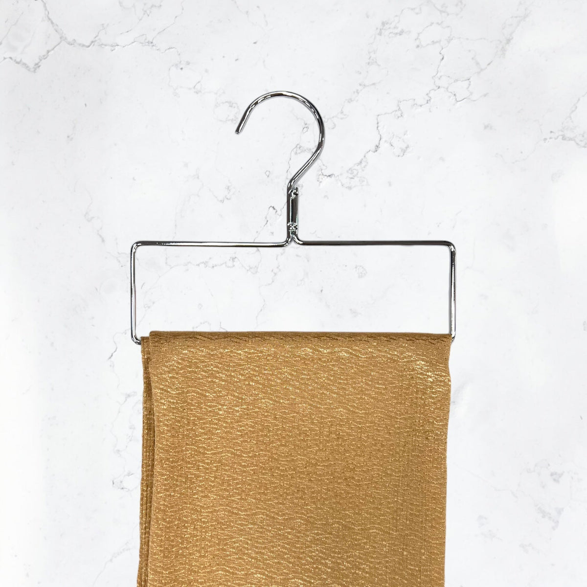 Silver Rectangle Scarf Hanger