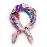 70*70cm Garden Silk Touch Neck Scarf