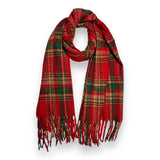 Tartan Woven Winter Scarf