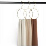 Small Gold Round Scarf Hanger