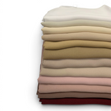 Stretchy Chiffon Plain Scarf - 20 Colors