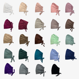 Recycled Bamboo Viscose Under Cap - Adjustable Tie-back