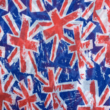 UK Union Jack Small Print Flag Print on Lightweight Scarf