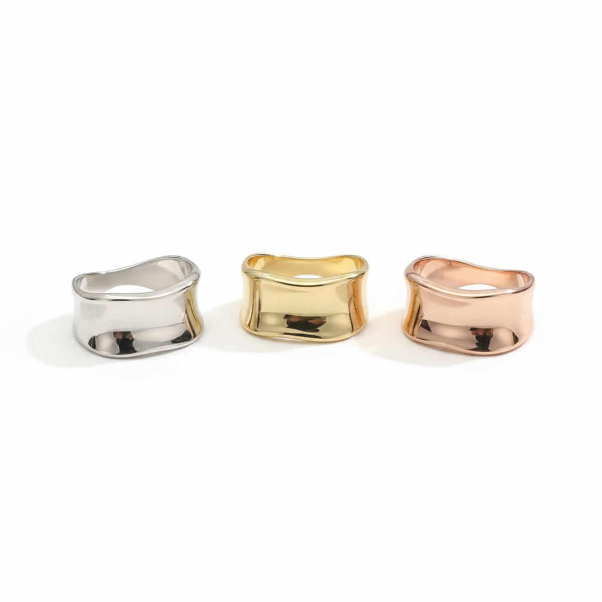 Flat Scarf Buckle Ring