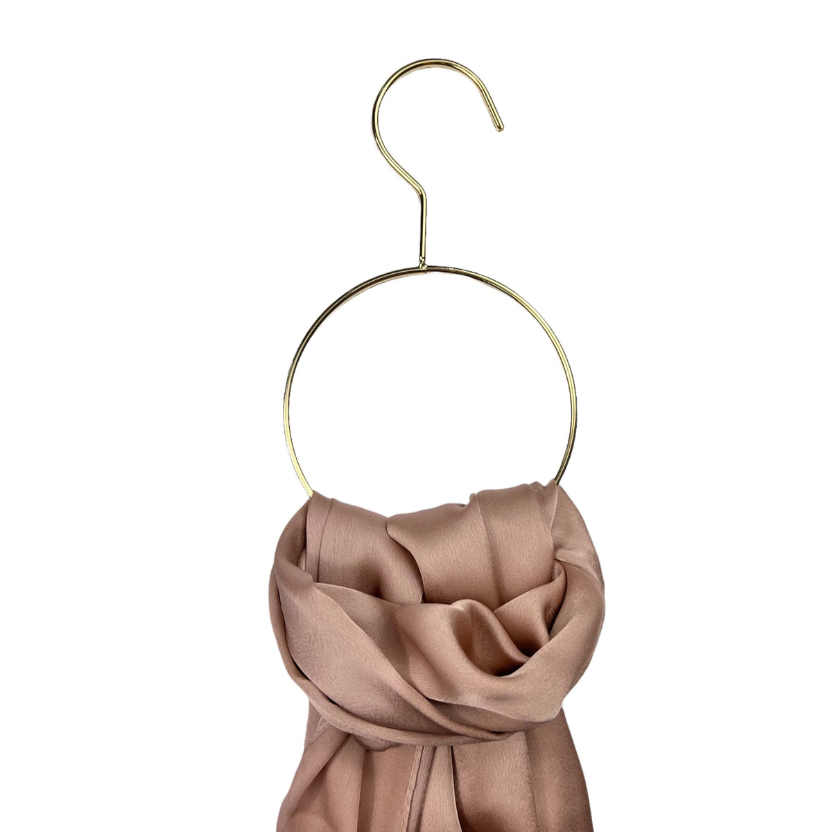 Gold Round Scarf Hanger